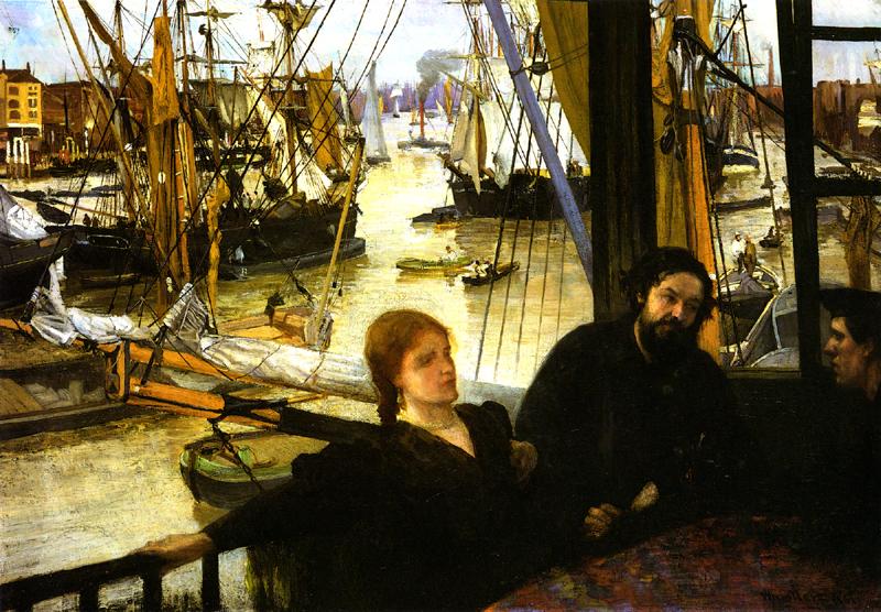 James Mcneill Whistler Wapping oil painting image